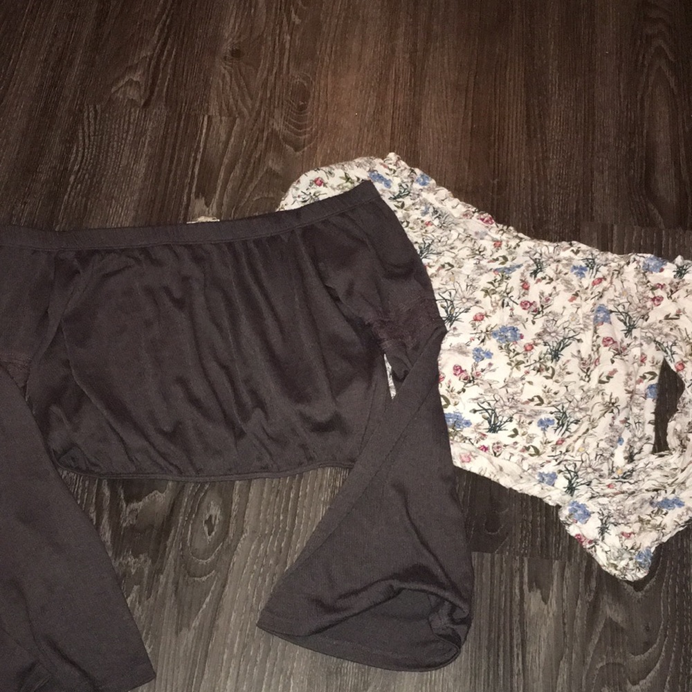 Bundle off the shoulder tops